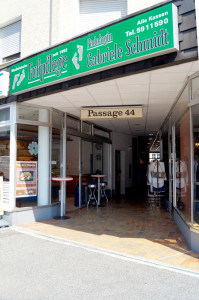 Foto: Eingang Passage 44 / Podologische Praxis