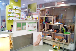 Foto: Empfangstresen Podologische Praxis