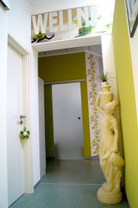 Foto: Flur zu den Behandlungszimmern