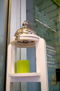 Foto: Türbereich podologische Praxis